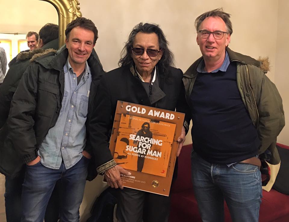 Rodriguez received gold record recognition in The Netherlands from Sony Music.