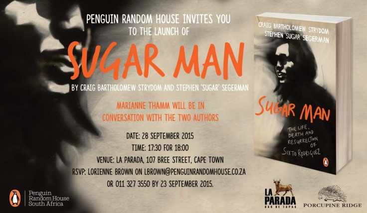 Penguin Random House Invites You To The Official Launch of Sugar Man Book